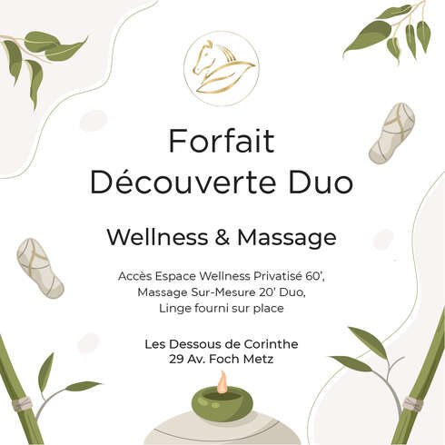 Wellness treatment Forfait Découverte Duo