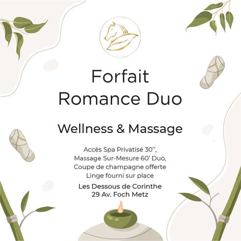 Wellness treatment Forfait Romance Duo