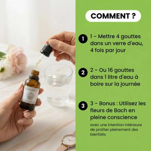 Wellness treatment Fleurs de Bach Ménopause