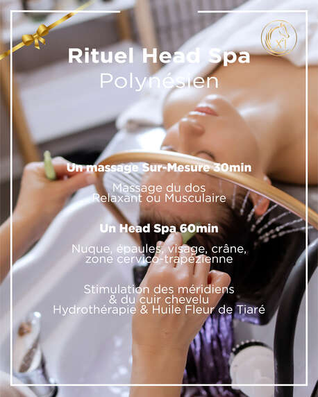 Soin bien-être Head Spa Rituel de Polynésie - 90 min