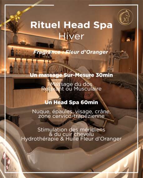 Soin bien-être Head Spa Rituel Hiver - 90 min