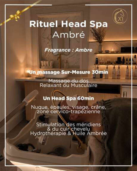 Soin bien-être Head Spa Rituel Ambré - 90 min